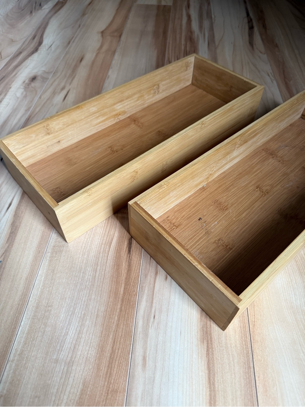 BAMBOO | set of 2 trays